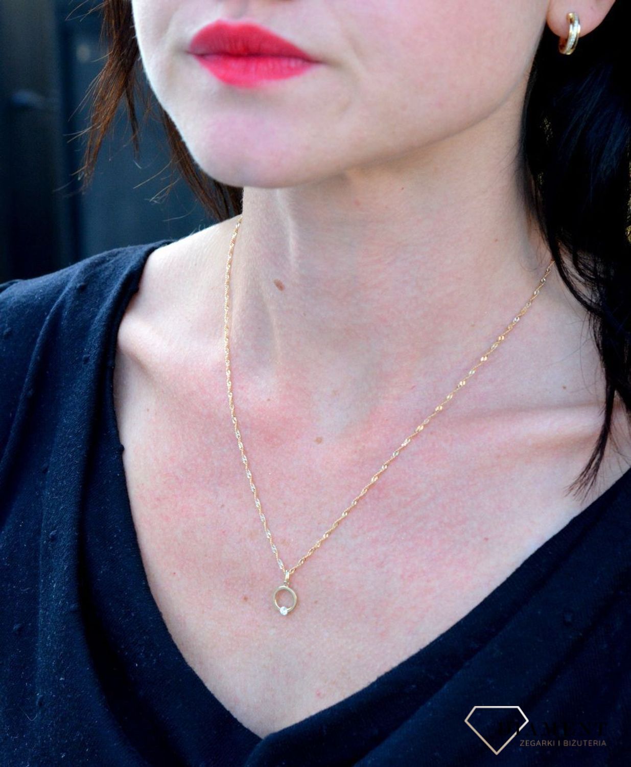 Złoty łańcuszek klasyczny singapur 585 1450-022 (2).jpg